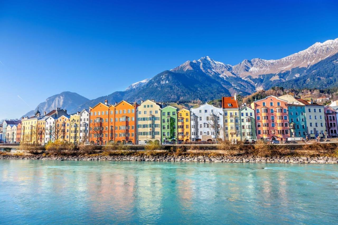 Panorama Bergblick 3 Schlafzimmer Apartment! Innsbruck Exterior foto